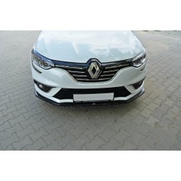 Накладка сплиттер на передний бампер на Renault Megane IV Hatchback